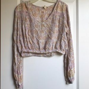 Billabong Floral Crop Top